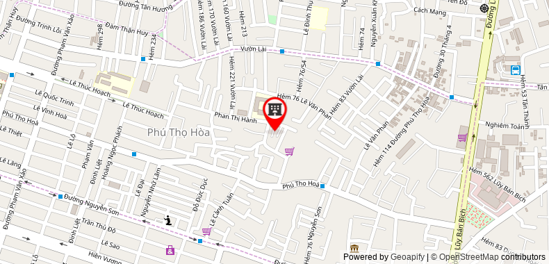 Bản đồ đến địa chỉ Công Ty TNHH In Ấn Tài Lợi
