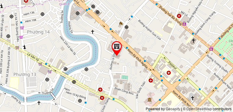 Bản đồ đến địa chỉ Công Ty TNHH Quảng Cáo Truyền Thông Sao Vàng