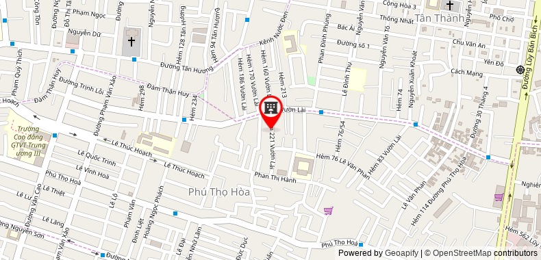 Bản đồ đến địa chỉ Công Ty TNHH Thương Mại Dịch Vụ Giao Nhận Tâm Phát