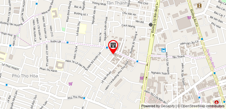 Bản đồ đến địa chỉ Công Ty TNHH Phát Triển May Mặc Sài Gòn