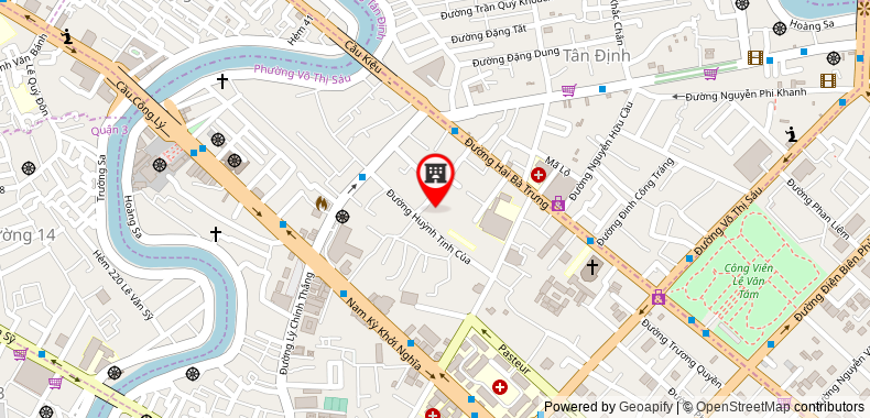 Bản đồ đến địa chỉ Công Ty TNHH Rina Consulting