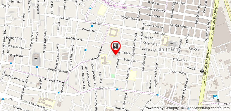 Bản đồ đến địa chỉ Công Ty TNHH DV Tv Bất Động Sản Lâm Gia
