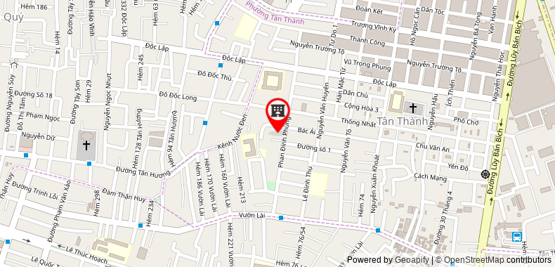 Bản đồ đến địa chỉ Công Ty TNHH Thang Máy Kỹ Thuật Điện Bamboo