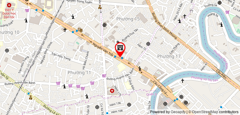 Bản đồ đến địa chỉ Công Ty TNHH Sân Khấu Điện Ảnh Trăng