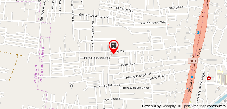 Bản đồ đến địa chỉ Công Ty TNHH Falcons Minh Phát