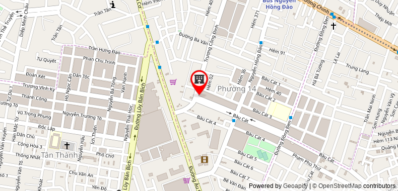 Bản đồ đến địa chỉ Công Ty TNHH Thương Mại Dịch Vụ Sài Gòn Tour