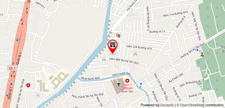 Bản đồ đến địa chỉ Công Ty TNHH Nội Thất Thị Hòa