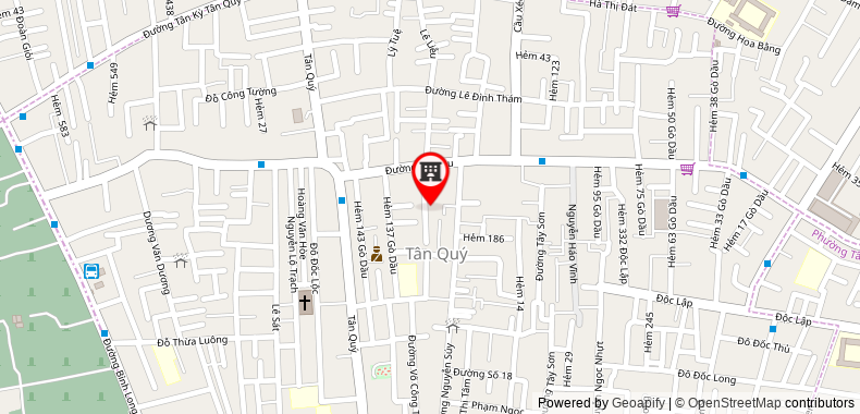 Bản đồ đến địa chỉ Công Ty TNHH Xây Dựng Thương Mại Bách Khoa Sài Gòn