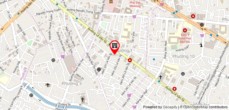 Bản đồ đến địa chỉ Công Ty TNHH Giáo Dục Đào Tạo Hùng Thanh Hoàng