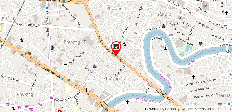 Bản đồ đến địa chỉ Công Ty TNHH Sản Xuất Thương Mại Đầu Tư Xây Dựng Phú Trung
