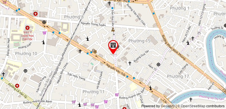 Bản đồ đến địa chỉ Công Ty TNHH Dịch Vụ Yesterday
