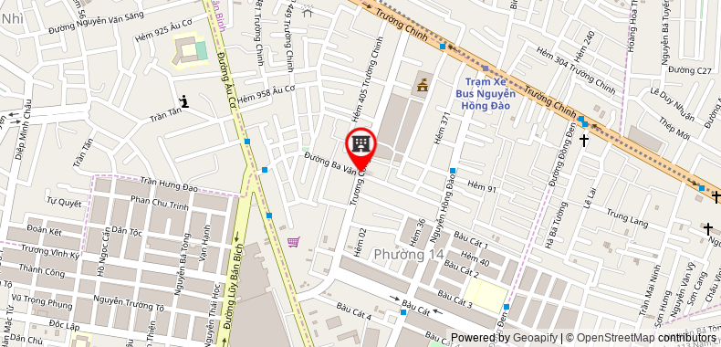 Bản đồ đến địa chỉ Công Ty TNHH Benbin - Hcm