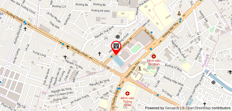 Bản đồ đến địa chỉ Công Ty TNHH Đầu Tư Xây Dựng Sài Gòn Phố