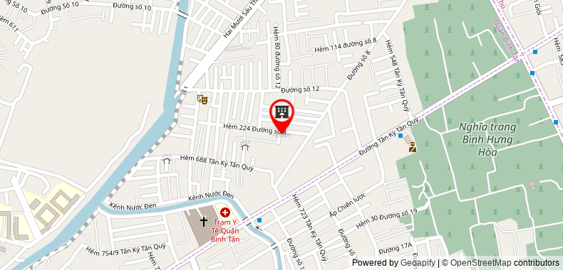 Bản đồ đến địa chỉ Công Ty TNHH Bao Bì Khang Anh