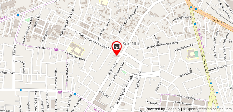 Bản đồ đến địa chỉ Công Ty TNHH In Ấn Quảng Cáo Trường An