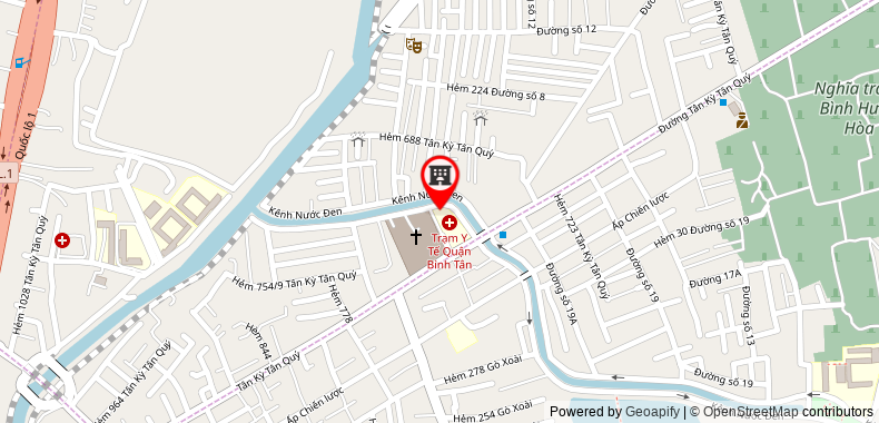 Bản đồ đến địa chỉ Công Ty TNHH Kiến Trúc Xây Dựng Mộc Sông Thu