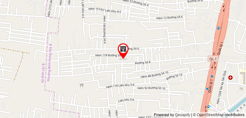 Bản đồ đến địa chỉ Công Ty TNHH Thương Mại Xây Dựng Điện Việt Thành