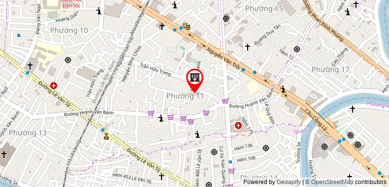 Bản đồ đến địa chỉ Công Ty TNHH Thương Mại Đầu Tư Xuất Nhập Khẩu Nv Saigon