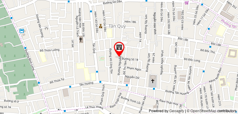 Bản đồ đến địa chỉ Công Ty TNHH Thương Mại - Dịch Vụ - Vận Tải Đồng Tâm