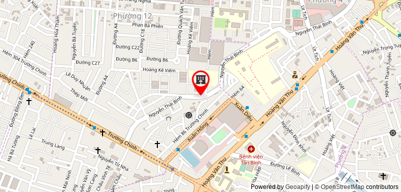 Bản đồ đến địa chỉ Công Ty TNHH Teh