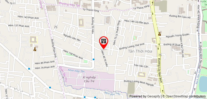 Bản đồ đến địa chỉ Công Ty TNHH Thương Mại Dịch Vụ Happy Zone
