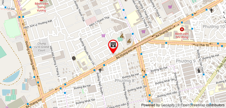 Bản đồ đến địa chỉ Công Ty TNHH Thương Mại Trái Cây Sạch Saigon