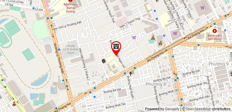 Bản đồ đến địa chỉ Công Ty TNHH Đồng Phục May Mặc Thiên Hòa