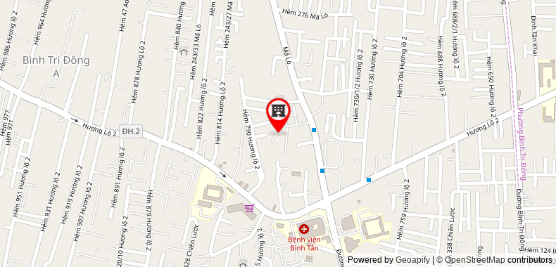 Bản đồ đến địa chỉ Công Ty TNHH Thương Mại Dịch Vụ Bảo Hộ Lao Động Vĩnh Thành