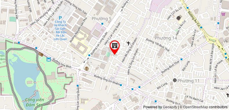 Bản đồ đến địa chỉ Công Ty TNHH Cung Ứng Y Tế Syzygy