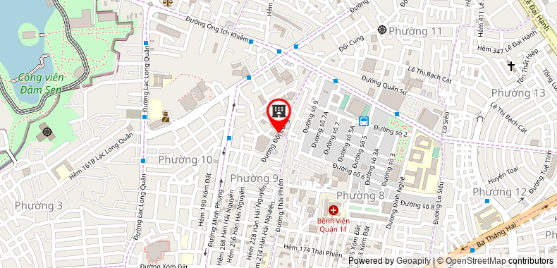 Bản đồ đến địa chỉ Công Ty TNHH Thương Mại Triển Lãm Á Châu Việt Nam
