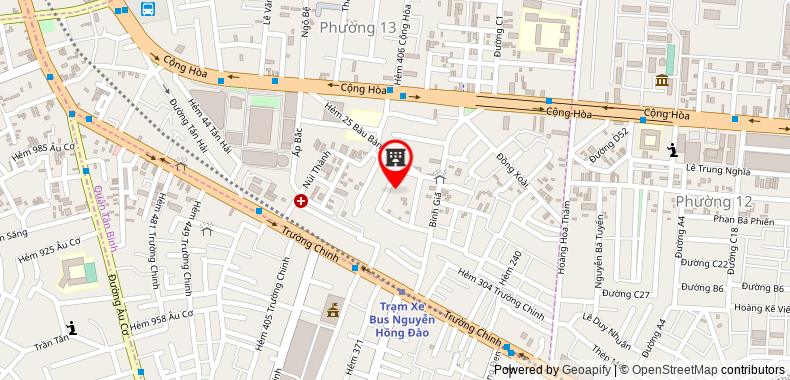 Bản đồ đến địa chỉ Công Ty TNHH Thiết Bị Nhung Anh