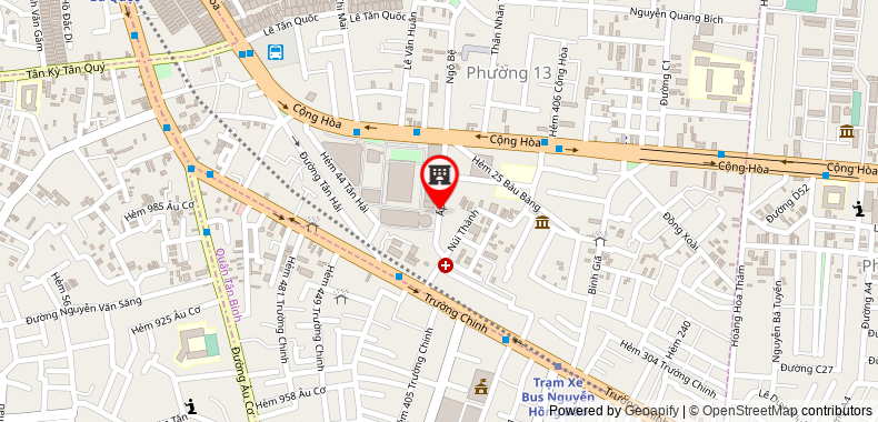 Bản đồ đến địa chỉ Công Ty TNHH Khách Sạn Nd1