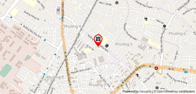 Bản đồ đến địa chỉ Công Ty TNHH Thương Mại Dịch Vụ Quảng Cáo Gia Minh