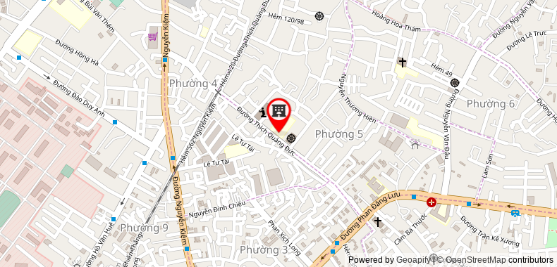 Bản đồ đến địa chỉ Công Ty TNHH Thể Dục Thể Thao & Giải Trí Tài Năng Trẻ