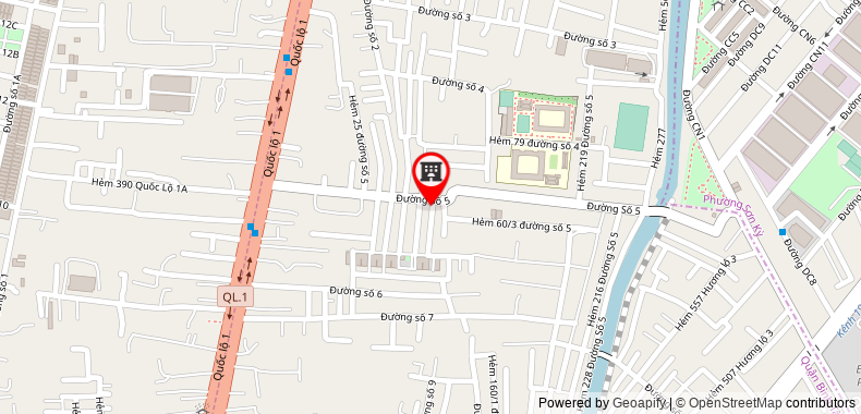 Bản đồ đến địa chỉ Công Ty TNHH Khách Sạn Phố Xinh