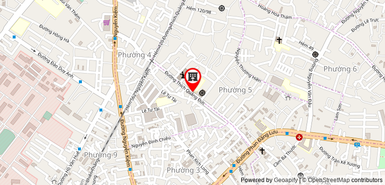 Bản đồ đến địa chỉ Công Ty TNHH TM DV Quảng Cáo Minh Đức Phát