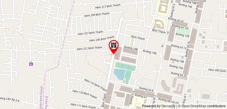 Bản đồ đến địa chỉ Công Ty TNHH Thương Mại Dịch Vụ Kỹ Thuật Hbt