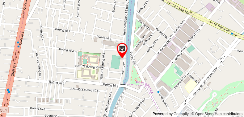Bản đồ đến địa chỉ Công Ty TNHH Sản Xuất Thương Mại Dịch Vụ Xuất Nhập Khẩu An Thiên Phú