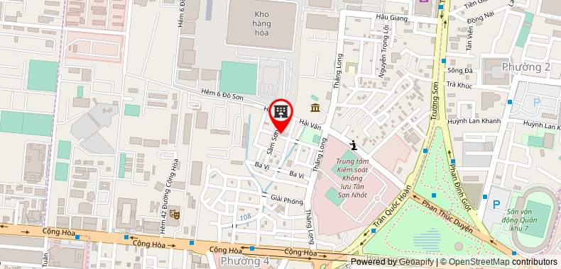 Bản đồ đến địa chỉ Công Ty TNHH Một Thành Viên Hoa Trang Trắng