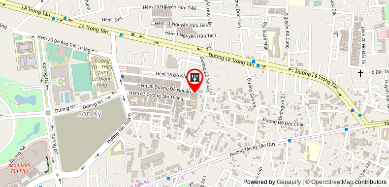 Bản đồ đến địa chỉ Công Ty TNHH Thiết Bị Điện Lạnh Phúc An Khang