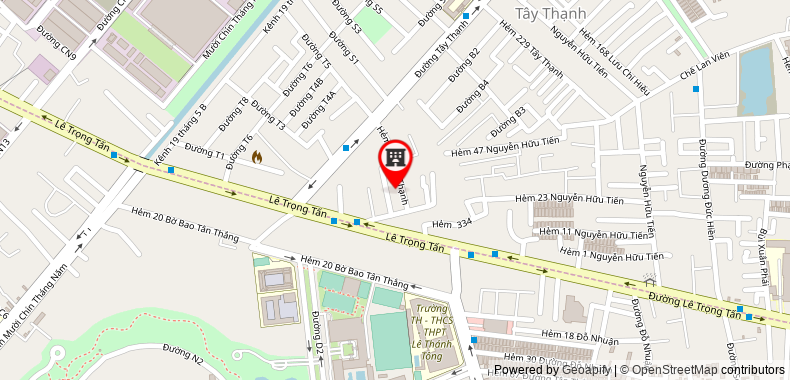 Bản đồ đến địa chỉ Công Ty TNHH Quảng Cáo Và Thương Mại Năng Lực Trí Tuệ