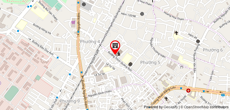Bản đồ đến địa chỉ Công Ty TNHH Nghệ Thuật Giải Trí Chói