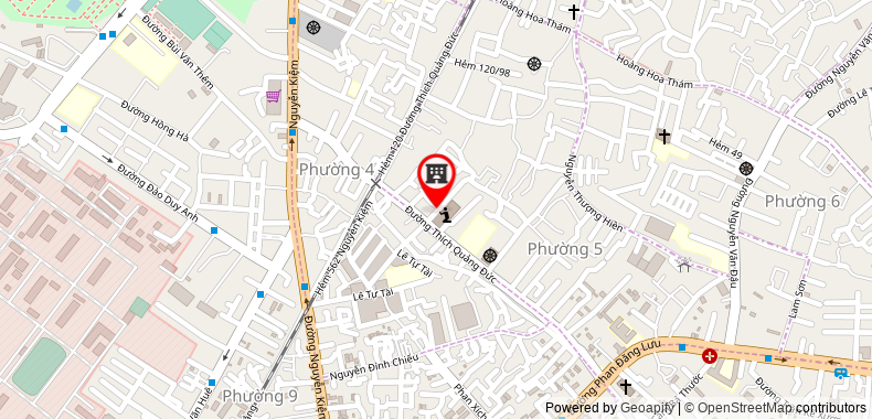Bản đồ đến địa chỉ Công Ty TNHH Phim Thành Đạt