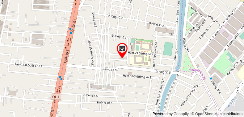 Bản đồ đến địa chỉ Công Ty TNHH Thương Mại Dịch Vụ Môi Trường Đạt Thành