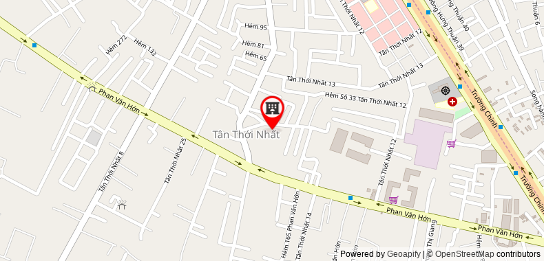 Bản đồ đến địa chỉ Công Ty TNHH Thiết Kế In Ấn Red Vector