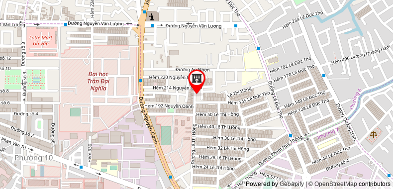 Bản đồ đến địa chỉ Công Ty TNHH Công Nghệ Hướng Minh