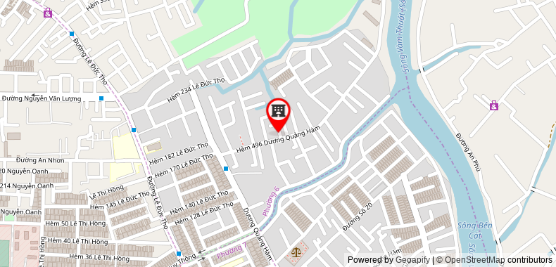 Bản đồ đến địa chỉ Công Ty TNHH Thương Mại Vật Liệu Xây Dựng Thành Thành Phát
