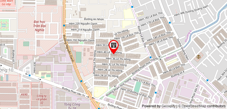 Bản đồ đến địa chỉ Công Ty TNHH Thương Mại Dịch Vụ Kỹ Thuật Mht