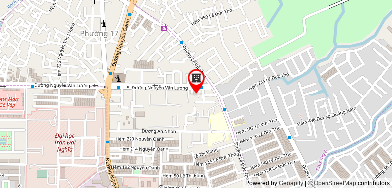 Bản đồ đến địa chỉ Cty TNHH Thương Mại Dịch Vụ Kỹ Thuật Hoà Nhập
