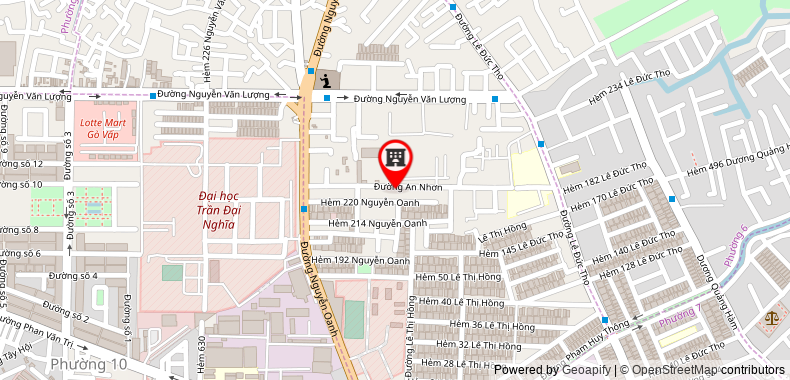 Bản đồ đến địa chỉ Công Ty TNHH Thương Mại Nutri Way